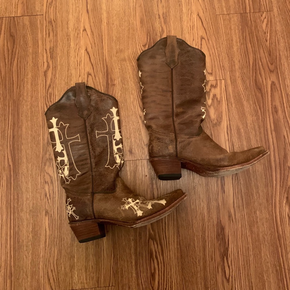 Circle G by Corral cowboy western boots size 7.5M